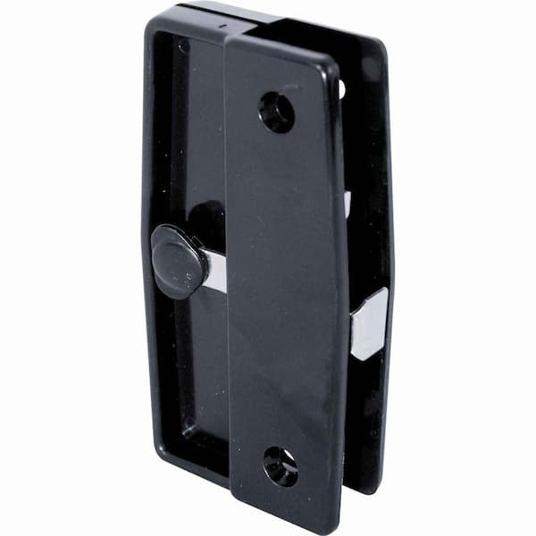 Prime-Line Black Plastic Mortise Style Screen Door Latch and Pull, Academy and Better Bilt