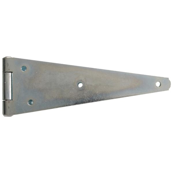 10 in. Heavy T-Hinge in Zinc-Plated (5-Pack)