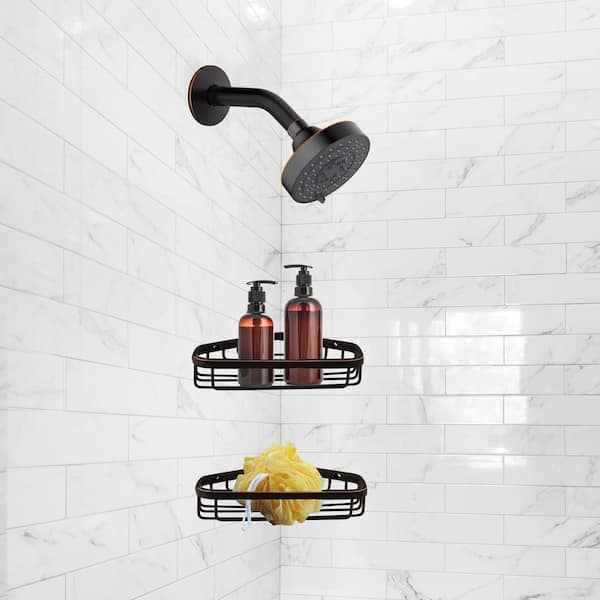 Homebasix SS-SC-25-VB Shower Caddy Venetian Bronze