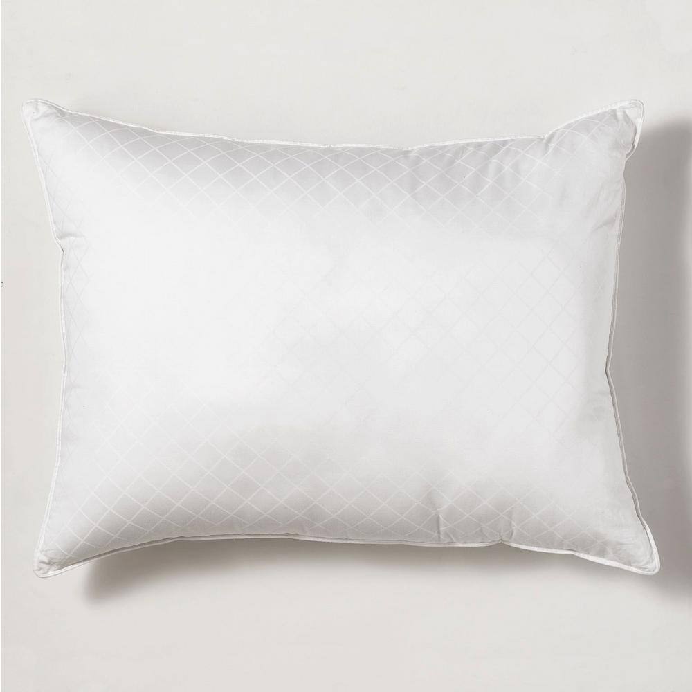 Standard White Diamond Luxe Down-Alternative Pillow