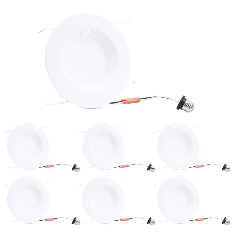 Lecoht 6 In New Construction And Remodel Recessed Retrofit Dimmable   Lecoht Recessed Lighting Kits Rd67930k 6pks 64 1000 