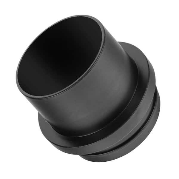 4 in. Screw End Quick Coupler - Left-Hand Threaded Adapter for Dust Collection Systems