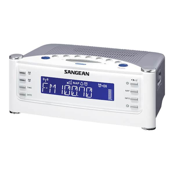 Sangean FM/AM/Aux-in Tuning Radio Controlled Alarm Clock