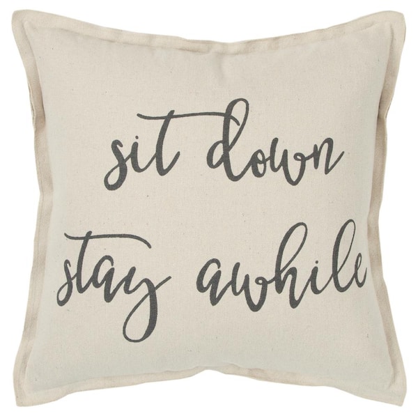 Down filled throw discount pillows