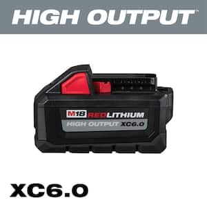 M18 18-Volt Lithium-Ion High Output Battery Pack 6.0Ah