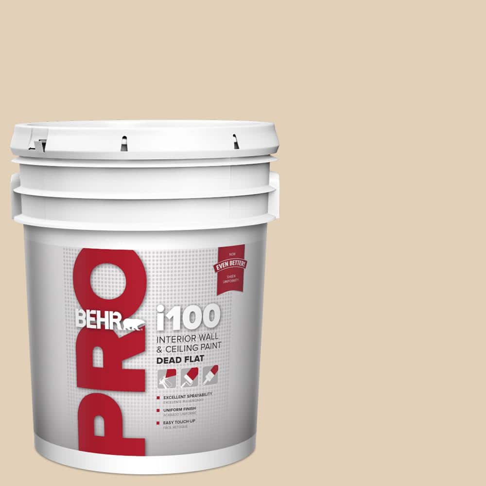 5 gal. #PWN-66 Toasted Cashew Dead Flat Interior Paint price history on PriceWatchPro