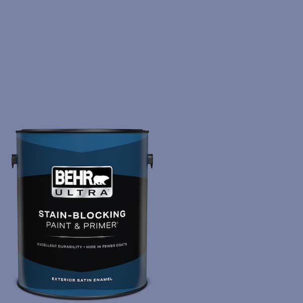 BEHR ULTRA 1 gal. #620D-5 Romanesque Satin Enamel Exterior Paint & Primer