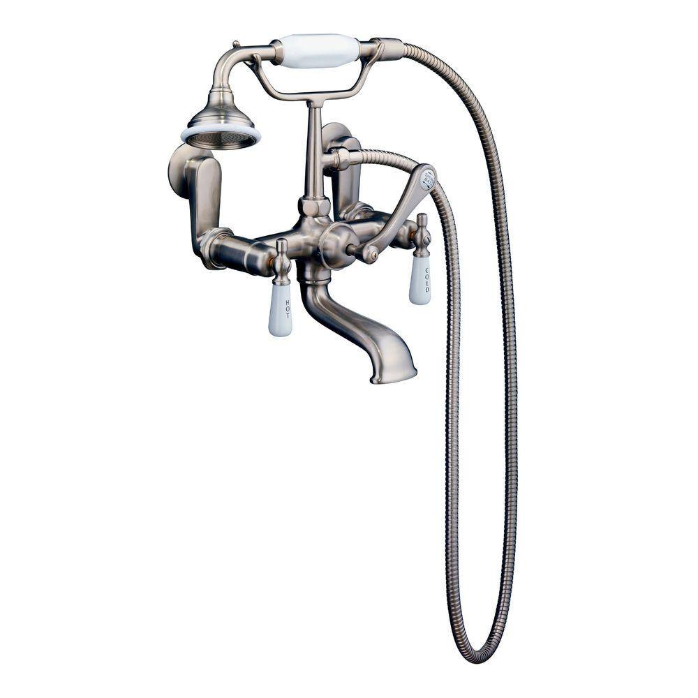 Elegant 55" Traditional Cast Iron Clawfoot Soaker Tub