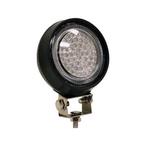 5 in. LED Sealed Rubber 36 W Utility Flood Light, Clear