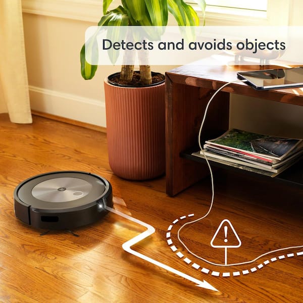 Irobot® Roomba Combo™ j7 Robot Vacuum & Mop - Automatically vacuums and  mops Without Needing to Avoid Carpets, Identifies & Avoids Obstacles, Smart