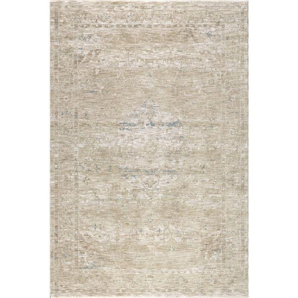 Brylee Vintage Light Beige 9 ft. x 12 ft. Indoor Area Rug
