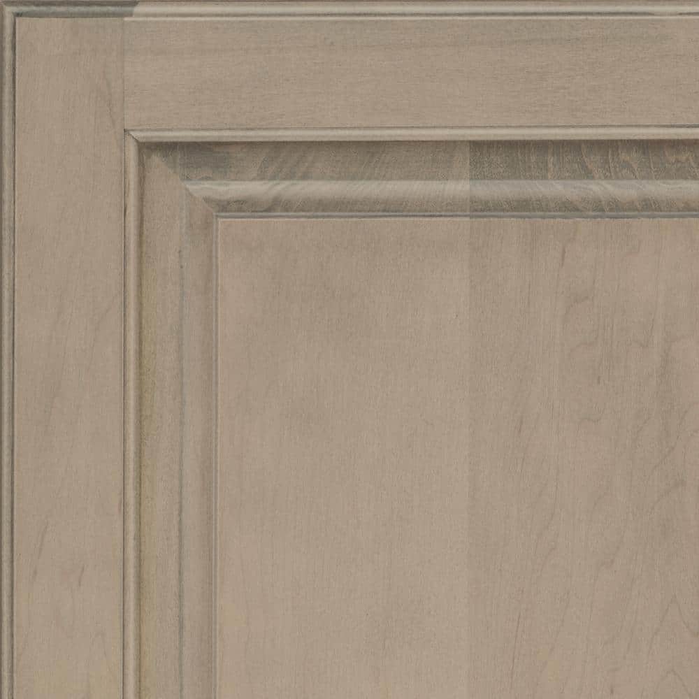 Piermont 7 5/16 in. W x 3/4 in. D x 7 5/16 in. H Quarter Cabinet Door Sample in Translucent Monument Grey price history on PriceWatchPro