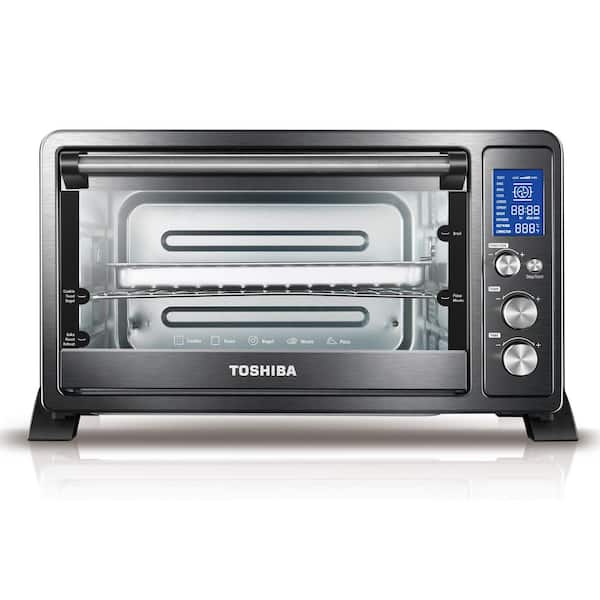 https://images.thdstatic.com/productImages/8eb4ac99-c51e-4b98-ade6-1e6ea2aad6a5/svn/black-toshiba-toaster-ovens-tlac25czst-64_600.jpg