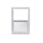 23.5 in. x 35.5 in. Single Hung Vinyl Insulated Window, White