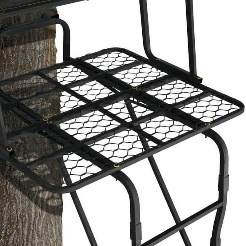 Partner 17 ft. Outdoor 2 Person Hunting Deer Ladder Tree Stand