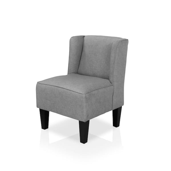 Furniture of America Milo Gray Upholstered Kids Chair