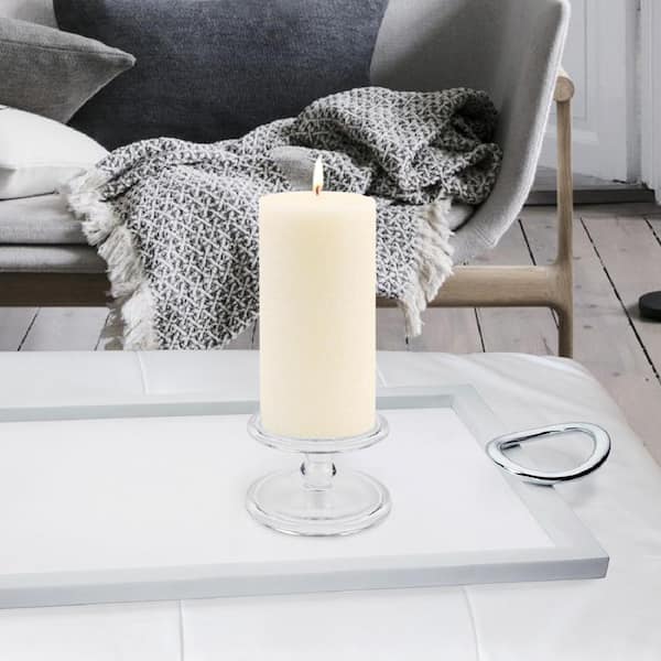 ROOT CANDLES 3 in. x 6 in. Buttercream Timberline Unscented Pillar Candle