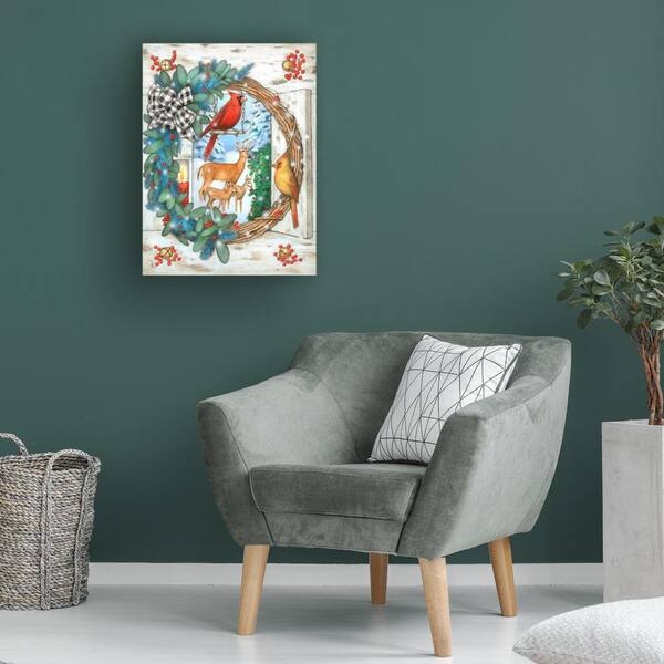 Art and a Little Magic 'Woodland Holiday' Canvas Art 