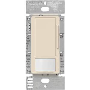 Maestro 0-10 Volt Dimmer Sensor Switch, 8A/120-277 Volt, Single-Pole/3-Way, Beige (MS-Z101-LA)