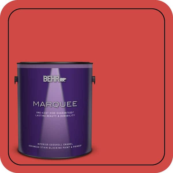 BEHR MARQUEE 1 gal. #P170-6 Race Car Stripe Eggshell Enamel Interior Paint & Primer