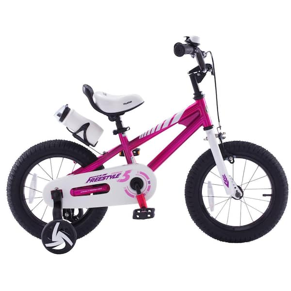 Royalbaby Freestyle Fuschia 12 in. Kid's Bicycle
