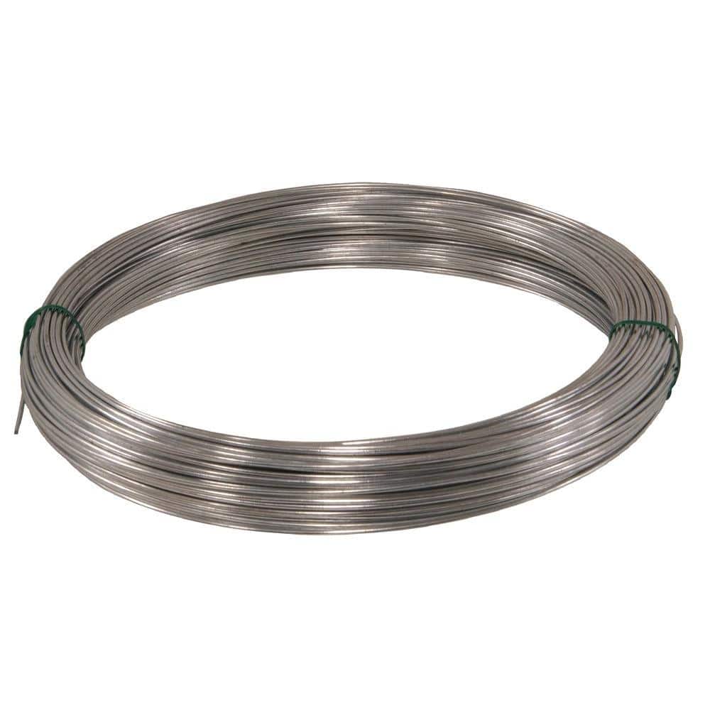 Hillman 100 150 12-Gauge Galvanized Wire 122339 The Home Depot - Main Image