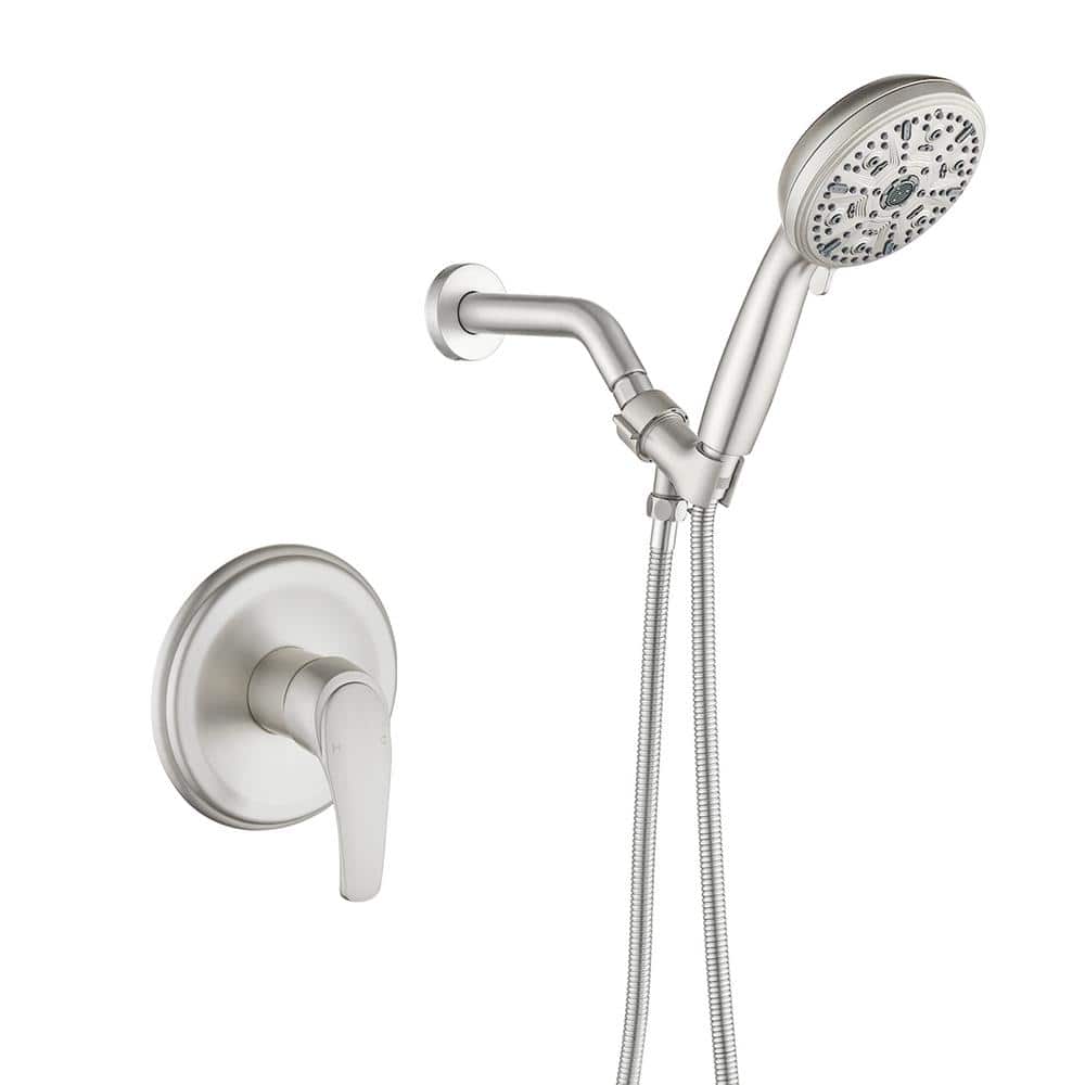 Single Handle Adjustable 10-Spray Shower Faucet 1.8 GPM with Pressure Balan