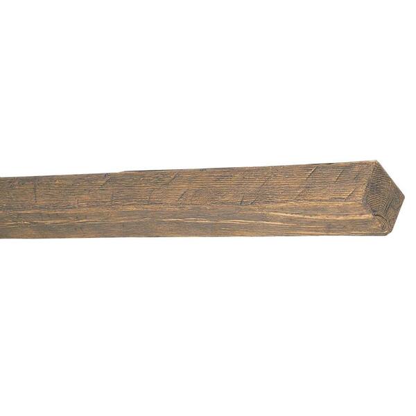 Superior Building Supplies 5-1/2 in. x 3-3/4 in. x 14 ft. 9 in. Faux Wood Beam