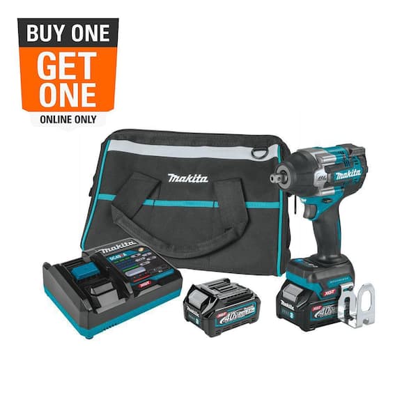 Makita 40V max XGT Brushless Cordless 4-Speed Mid-Torque 1/2 in