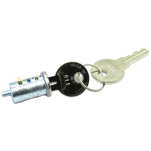 Barton Kramer 1-1/8 in. Key Cylinder for Sliding Glass Door Lock