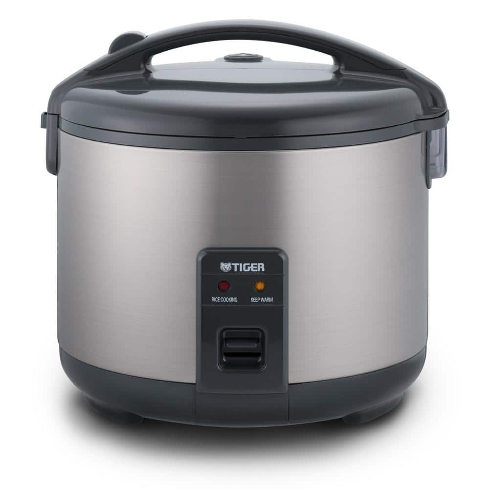 Tiger Corporation JNP-S, 5.5-Cup Stainless Steel Rice Cooker and Warmer, Silver -  JNP-S10U