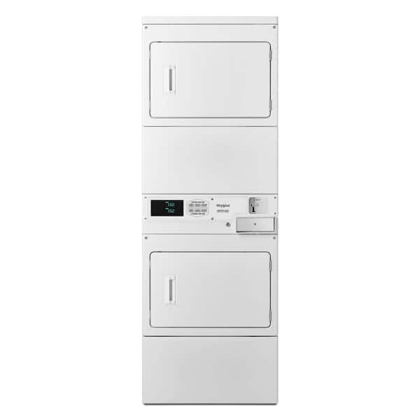 Whirlpool 7.4 cu. ft. Front Load vented Gas Dryer in White with Space Saving Design