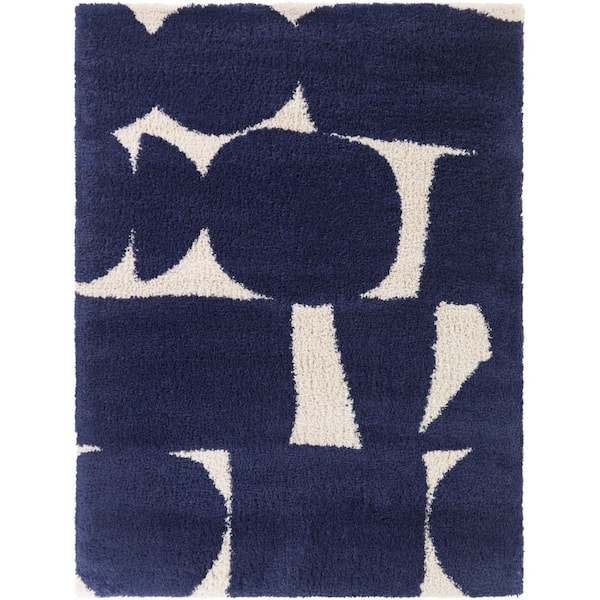 Armin Navy 8 ft. x 10 ft. Area Rug