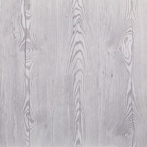 Morning Frost 8 MIL x 5.9 in. W x 48 in. L Click Lock Waterproof Luxury Vinyl Plank Flooring (19.7 sqft/case)