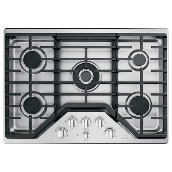 Cafe 30 in. Gas Cooktop in Stainless Steel with 5 Burners