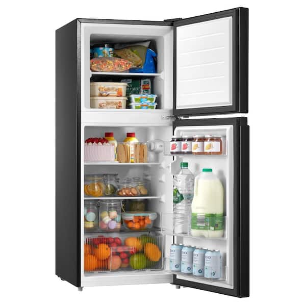 Comfee' 19.7 in. 4.4 cu.ft. Mini Refrigerator in Stainless Look with  Freezerless Design, Energy Star, Adjustable Legs CRM44S3AST - The Home Depot