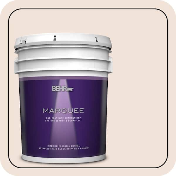 BEHR MARQUEE 5 gal. #W-B-120 Victorian Pearl Eggshell Enamel Interior Paint & Primer