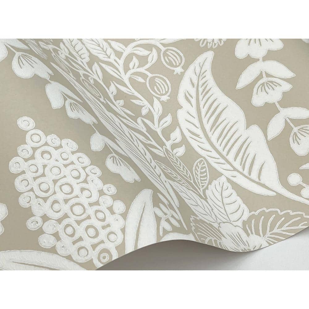 Linen Beige Pineapple Damask Non-Pasted Wallpaper