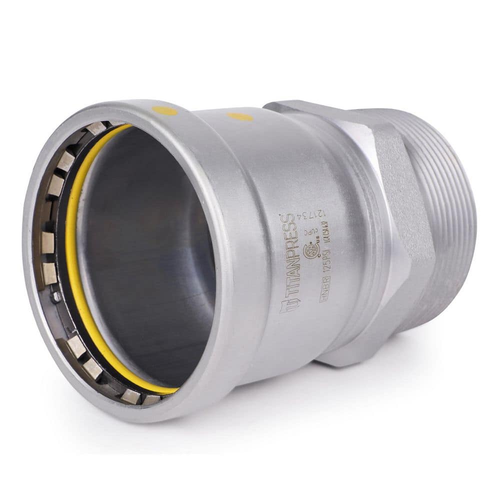 4 in. Carbon Steel Press x MPT Male Adapter XL HNBR Gas price history on PriceWatchPro