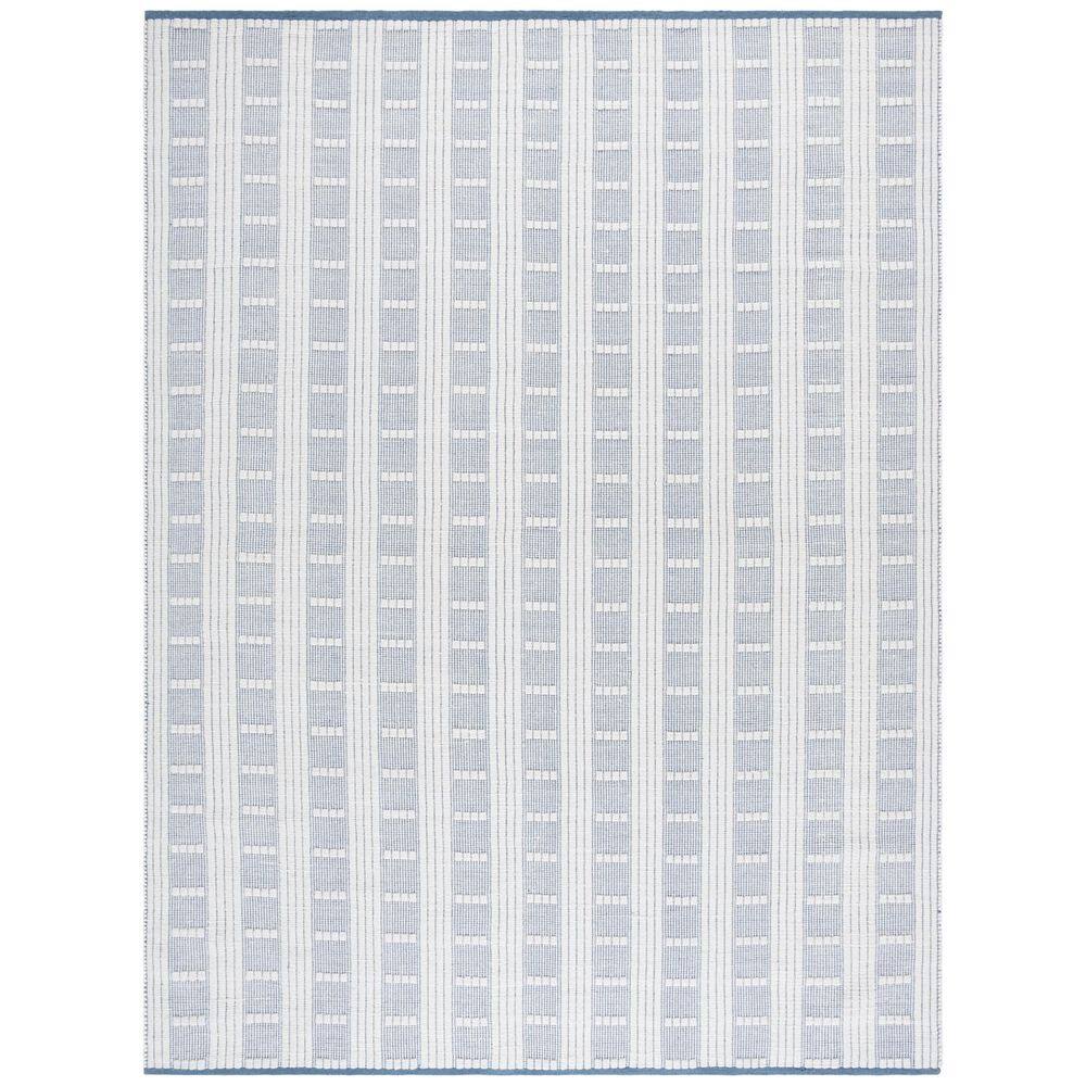 Vermont 8 ft. x 10 ft. Blue/Ivory Striped Lattice Area Rug price history on PriceWatchPro