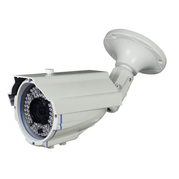 SPT HD Series Wired 1000TVL Indoor or Outdoor Security Bullet Standard Surveillance Camera with 120 ft. of Night Vision
