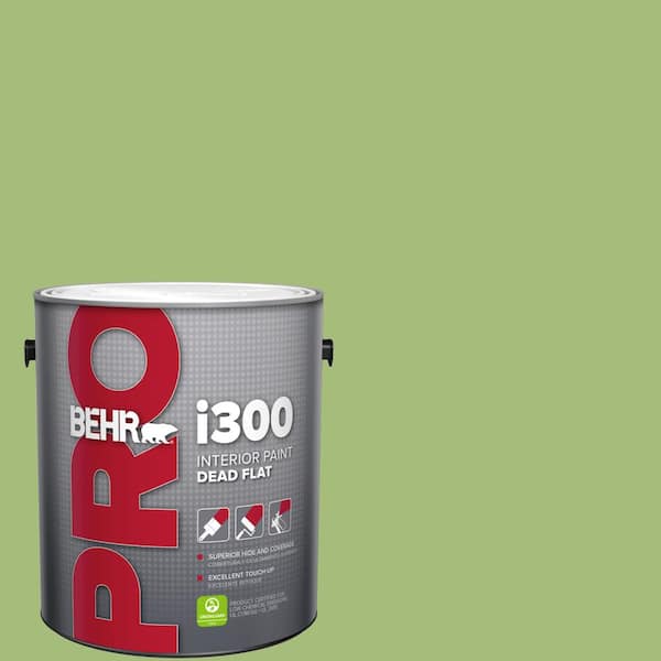 BEHR PRO 1 gal. #P370-5 Lazy Caterpillar Dead Flat Interior Paint