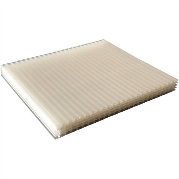 MORTAR MAZE 3.5 in. W x 3.5 in. L Clear Jumbo Weep Vents (200-Piece Box)