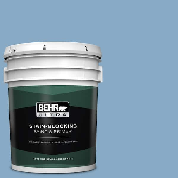 BEHR ULTRA 5 gal. #570D-4 Colorado Springs Semi-Gloss Enamel Exterior Paint & Primer