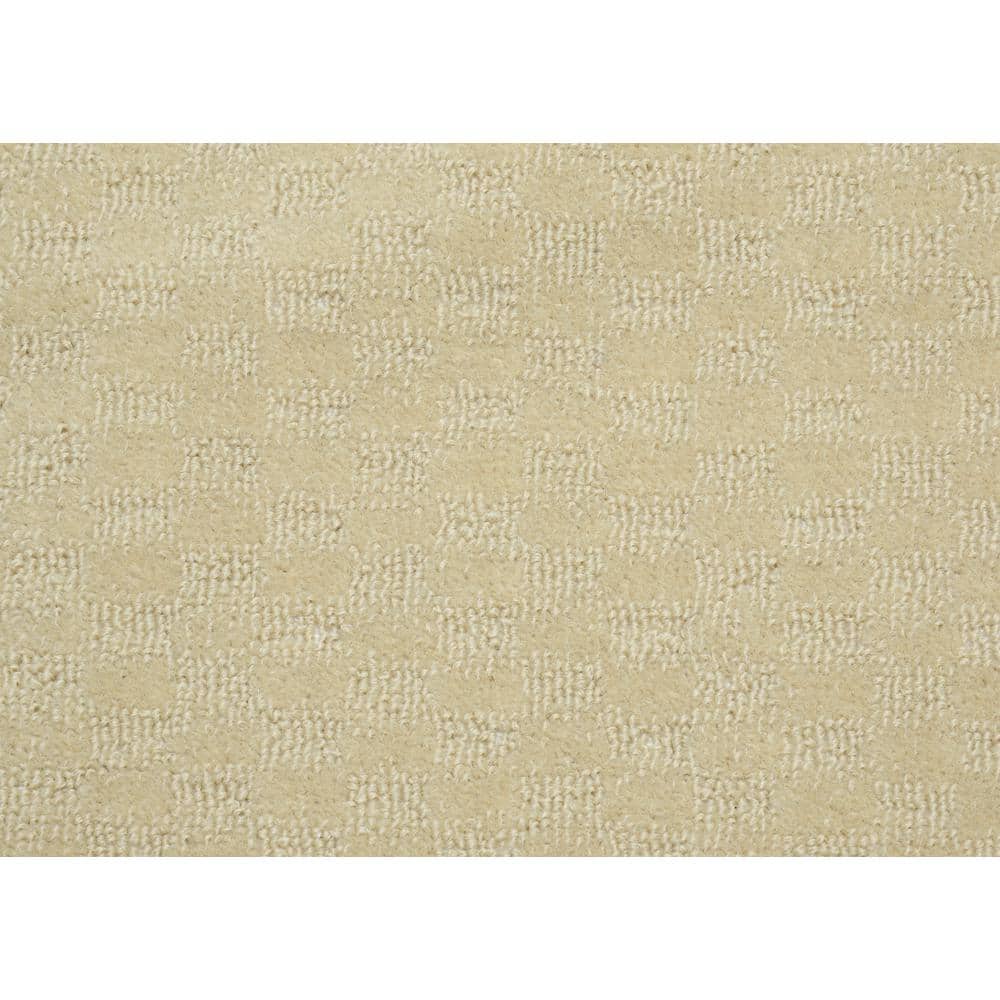 Medallion Black Solid Synthetic 9' x 12' Tufted Area Rug