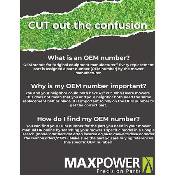 MaxPower 561811XB Set Di Pacciamatura Commerciale A 2 Lame Per - Foto 10