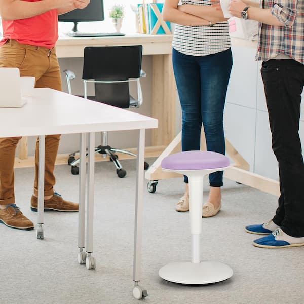 tilting garden stool