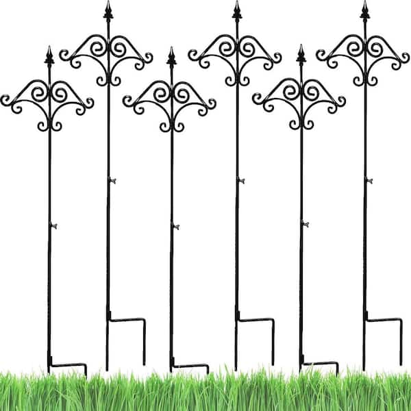 Ashman Online 91 in. Shepherds Hook KD 2 Sided Large Design (6-Pack)