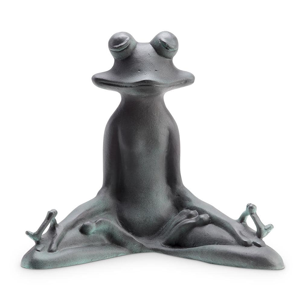Limber Yoga Frog Garden Statue