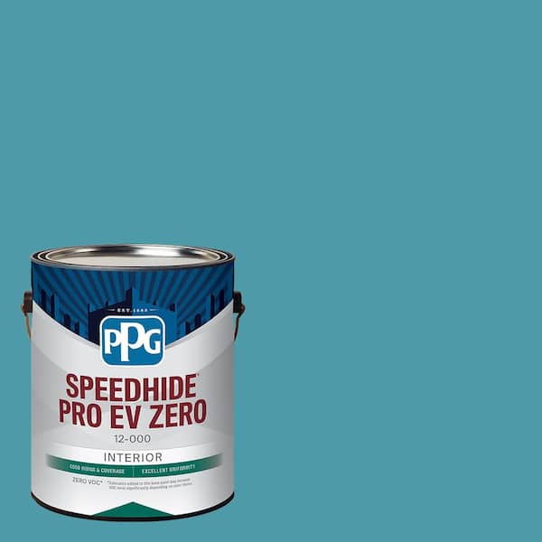 PPG Speedhide Pro EV Zero 1 gal. PPG1150-5 Acapulco Cliffs Semi-Gloss Interior Paint